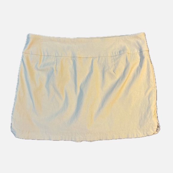 Coconut Row Palm Beach Pull On Double Pocket Skort Size 14P - Picture 3 of 6